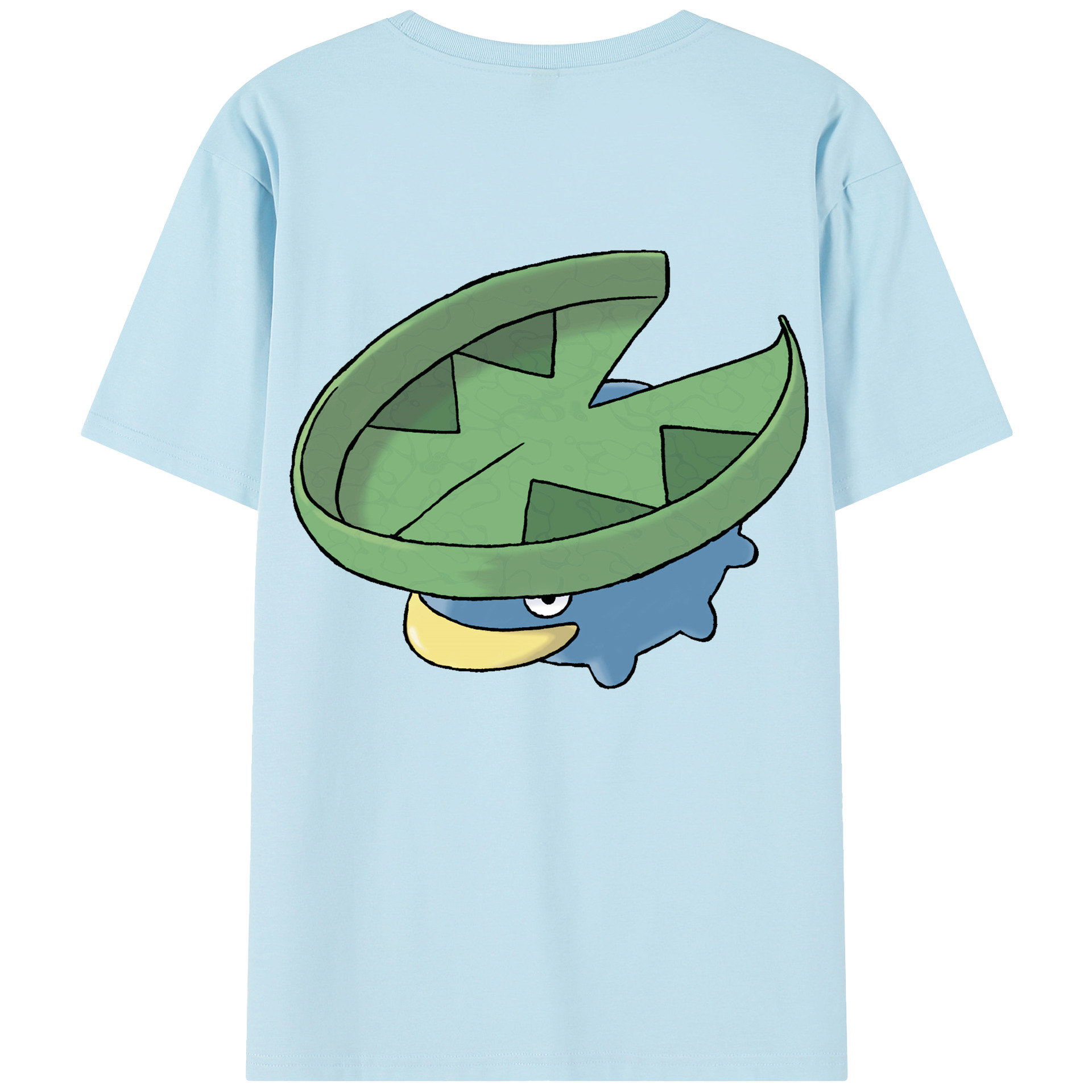 （画像用） ポケットモンスター Pokémon 綿100％半袖Tシャツ（背面プリント）